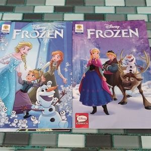 4 books Disneys frozen comic books
